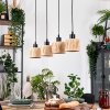 Granja Lampadario a sospensione, Lampada a sospensione Écru, Nero, 4-Luci
