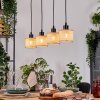 Sabadim Lampadario a sospensione, Lampada a sospensione Écru, Nero, 4-Luci