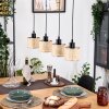 Sabadim Lampadario a sospensione, Lampada a sospensione Écru, Nero, 4-Luci