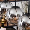 Koyoto Lampadario a sospensione, Lampada a sfera, Lampada a sospensione Écru, Nero, 4-Luci