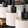 Bassagoda Lampadario a sospensione, Lampada a sospensione Écru, Nero, 5-Luci