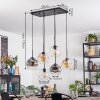 Ripoll Lampadario a sospensione, Lampada a sfera, Lampada a sospensione Ambrato, Chiaro, Grigio fumo, 6-Luci Ripoll Lampadario a sospensione, Lampada a sfera, Lampada a sospensione Ambrato, Chiaro, Grigio fumo, 6-Luci