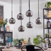 Ripoll Lampadario a sospensione, Lampada a sfera, Lampada a sospensione Grigio fumo, 6-Luci