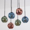 Ripoll Lampadario a sospensione, Lampada a sfera, Lampada a sospensione Blu, Verde, Ramato, 6-Luci