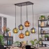 Ripoll Lampadario a sospensione, Lampada a sfera, Lampada a sospensione Blu, Verde, Ramato, 6-Luci