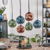 Ripoll Lampadario a sospensione, Lampada a sfera, Lampada a sospensione Blu, Verde, Ramato, 6-Luci
