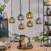 Koyoto Lampadario a sospensione, Lampada a sfera, Lampada a sospensione Blu, Oro, Verde, Ramato, 6-Luci