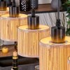 Bongal Lampadario a sospensione, Lampada a sospensione Écru, Nero, 5-Luci