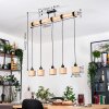 Bongal Lampadario a sospensione, Lampada a sospensione Écru, Nero, 5-Luci