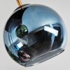 Koyoto Plafoniera, Lampada a sfera Oro, Nero, 5-Luci