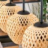 Basto Lampadario a sospensione, Lampada a sospensione Écru, Nero, 5-Luci