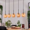Basto Lampadario a sospensione, Lampada a sospensione Écru, Nero, 5-Luci