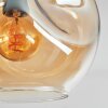 Ripoll Plafoniera, Lampada a sfera Oro, Nero, 5-Luci