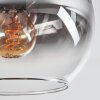 Koyoto Plafoniera, Lampada a sfera Oro, Nero, 5-Luci