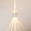 Mora Applique da esterno LED Bianco, 2-Luci