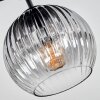 Koyoto Plafoniera, Lampada a sfera Chiaro, Grigio fumo, 3-Luci