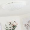 Emibois Plafoniera LED Cromo, 1-Luce