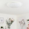 Emibois Plafoniera LED Cromo, 1-Luce