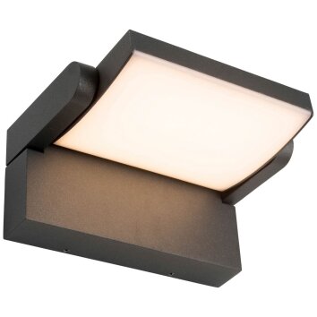 AEG Grady Applique da esterno LED Antracite, 1-Luce