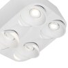 AEG Leca Plafoniera LED Bianco, 4-Luci