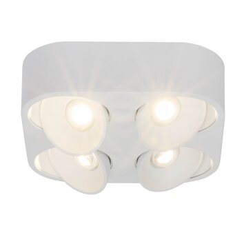 AEG Leca Plafoniera LED Bianco, 4-Luci