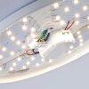 AEG Basic Plafoniera LED Bianco, 1-Luce