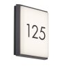 AEG Letan Square Applique per esterno LED Antracite, Bianco, 1-Luce