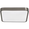 AEG Mikel Plafoniera LED Nichel opaco, 1-Luce, Telecomando