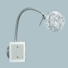 Fischer & Honsel Flex 1 applique da parete, lampada da lettura con braccio flessibile