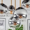 Koyoto Plafoniera, Lampada a sfera Ottone, Nero, 5-Luci