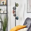 Gastor Lampada a sfera, Lampada da terra 33 cm Blu, Cromo, Verde, Chiaro, Ramato, Grigio fumo, 5-Luci