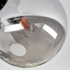 Chehalis Plafoniera, Lampada a sfera Grigio fumo, 3-Luci