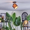Bassagoda Plafoniera, Faretto da soffitto Nero, 1-Luce