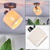 Bassagoda Plafoniera, Faretto da soffitto Nero, 1-Luce