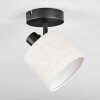Bassagoda Plafoniera, Faretto da soffitto Nero, 1-Luce