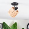 Granja Plafoniera, Faretto da soffitto Nero, 1-Luce