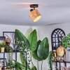 Granja Plafoniera, Faretto da soffitto Nero, 1-Luce
