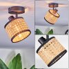 Ramila Plafoniera, Faretto da soffitto Nero, 1-Luce