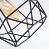 Yaak Plafoniera, Faretto da soffitto Nero, 1-Luce