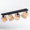 Barcos Plafoniera, Faretto da soffitto Nero, 4-Luci