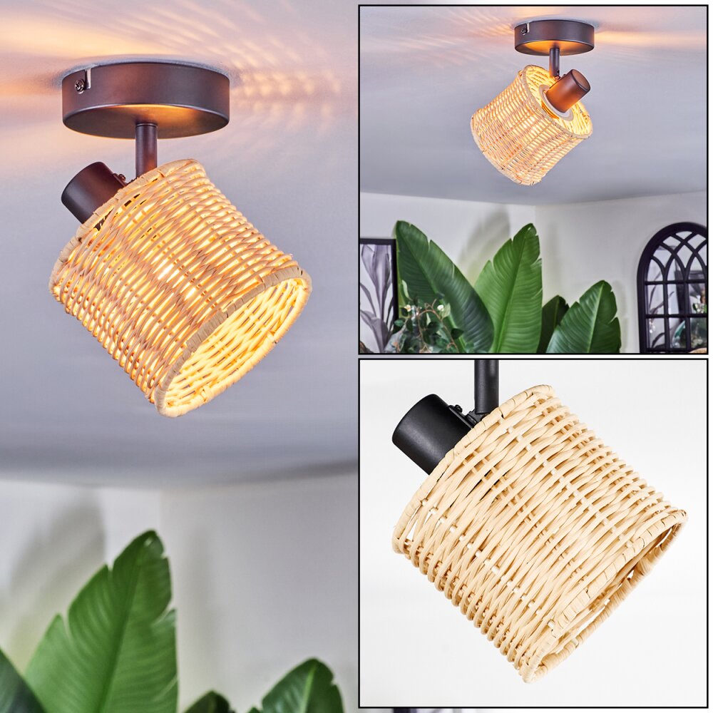 Cavaca Plafoniera, Faretto da soffitto Nero, 1-Luce main product photo