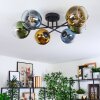 Koyoto Plafoniera, Lampada a sfera 59 cm Blu, Oro, Verde, Chiaro, 6-Luci