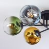 Koyoto Plafoniera, Lampada a sfera 59 cm Blu, Oro, Verde, Chiaro, 6-Luci