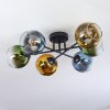 Koyoto Plafoniera, Lampada a sfera 59 cm Blu, Oro, Verde, Chiaro, 6-Luci