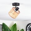 Barcos Plafoniera, Faretto da soffitto Nero, 1-Luce