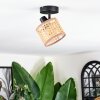 Barcos Plafoniera, Faretto da soffitto Nero, 1-Luce