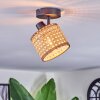 Barcos Plafoniera, Faretto da soffitto Nero, 1-Luce