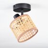 Barcos Plafoniera, Faretto da soffitto Nero, 1-Luce