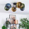 Koyoto Plafoniera, Lampada a sfera 59 cm Blu, Oro, Verde, 6-Luci