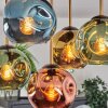 Ripoll Plafoniera, Lampada a sfera Oro, Nero, 5-Luci